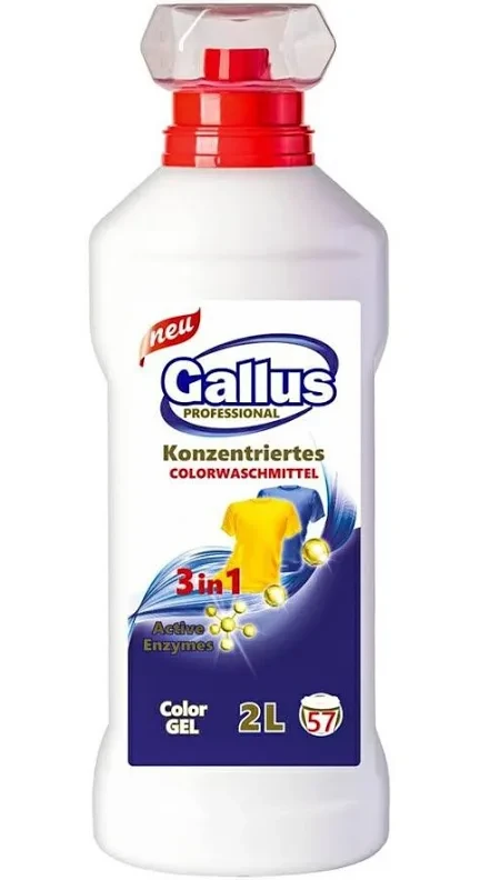 Гель-концентрат для прання кольорової білизни Gallus Color 3в1 2 л
