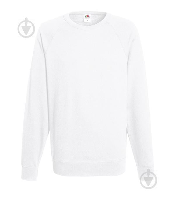 Світшот Fruit of the Loom Lightweight raglan sweat XL Білий (062138030XL)