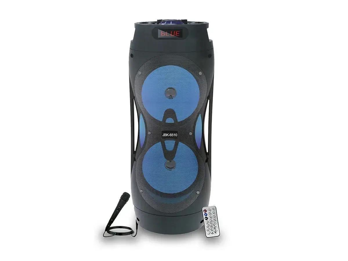 Портативная колонкая JBK 6510 Bluetooth 40 Вт Черный с синим