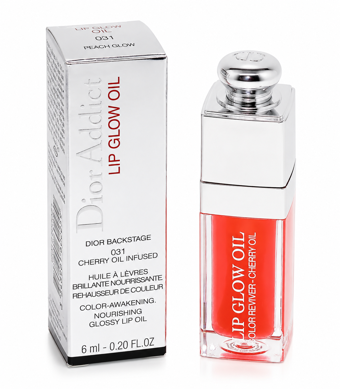 Масло для губ Dior Addict Lip Glow Oil оттенок 031 Peach Glow 6 мл Масло для губ Dior Addict Lip Glow Oil оттенок 031 Peach Glow 6 мл
