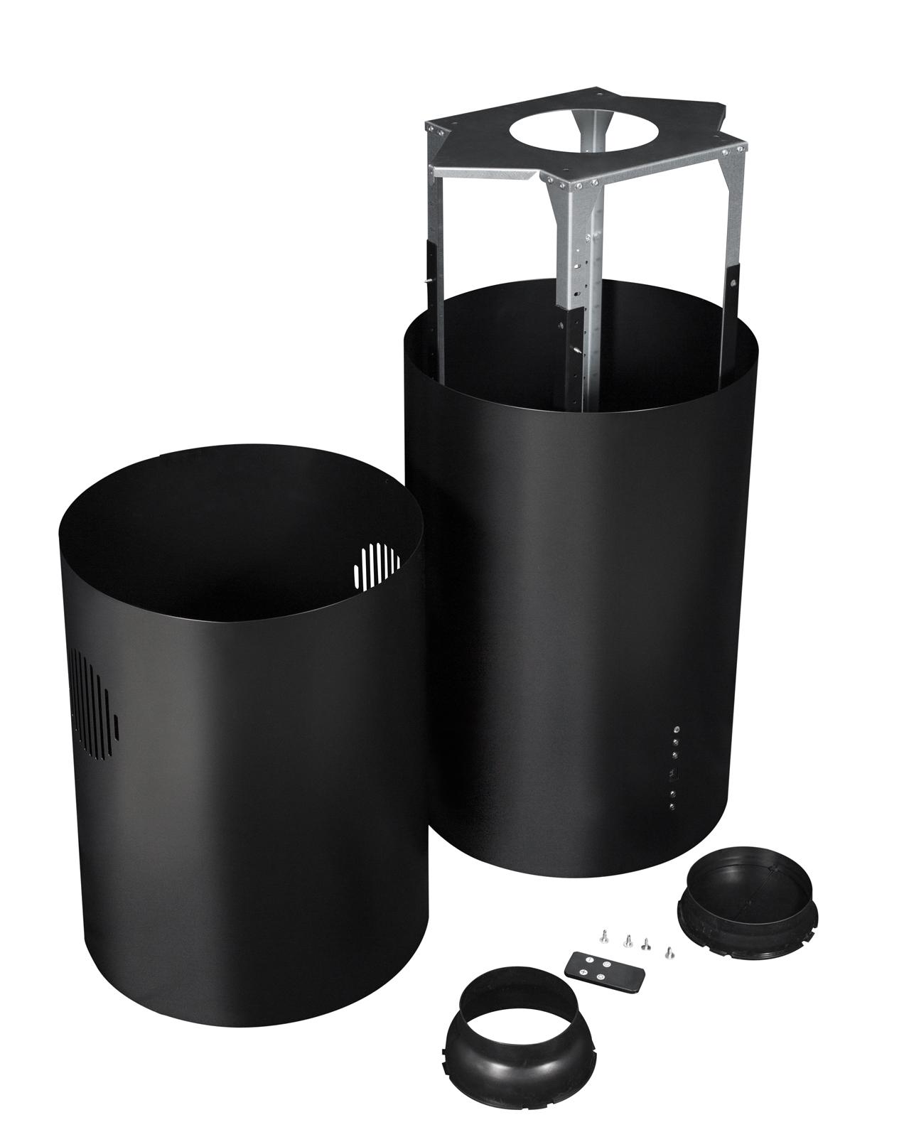 Витяжка NORTBERG Cylindro 40 см Black matt (3336) - фото 6