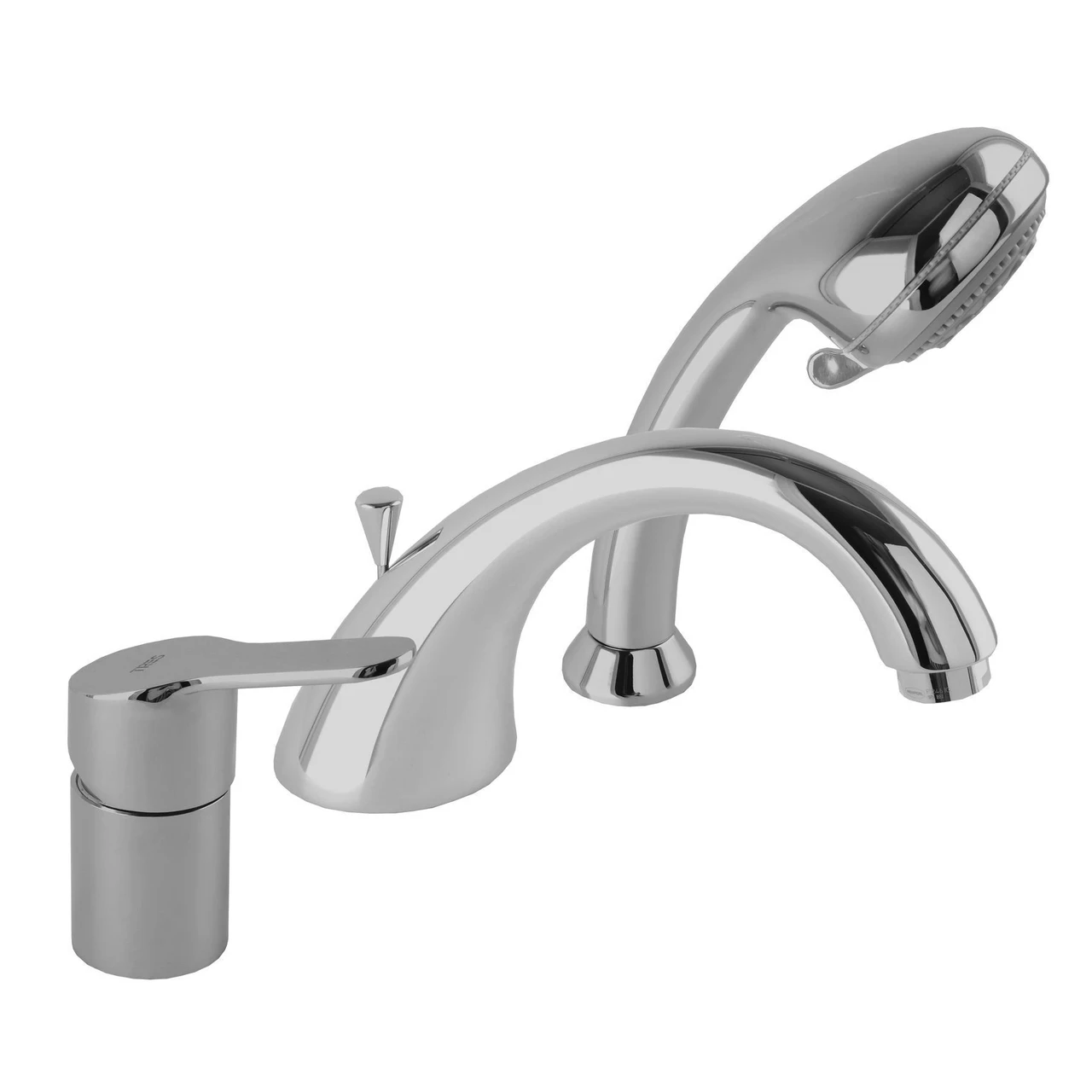 Смеситель для ванной Tres BM-Tres 139145 монтаж на ванну на три выхода (1000000126)