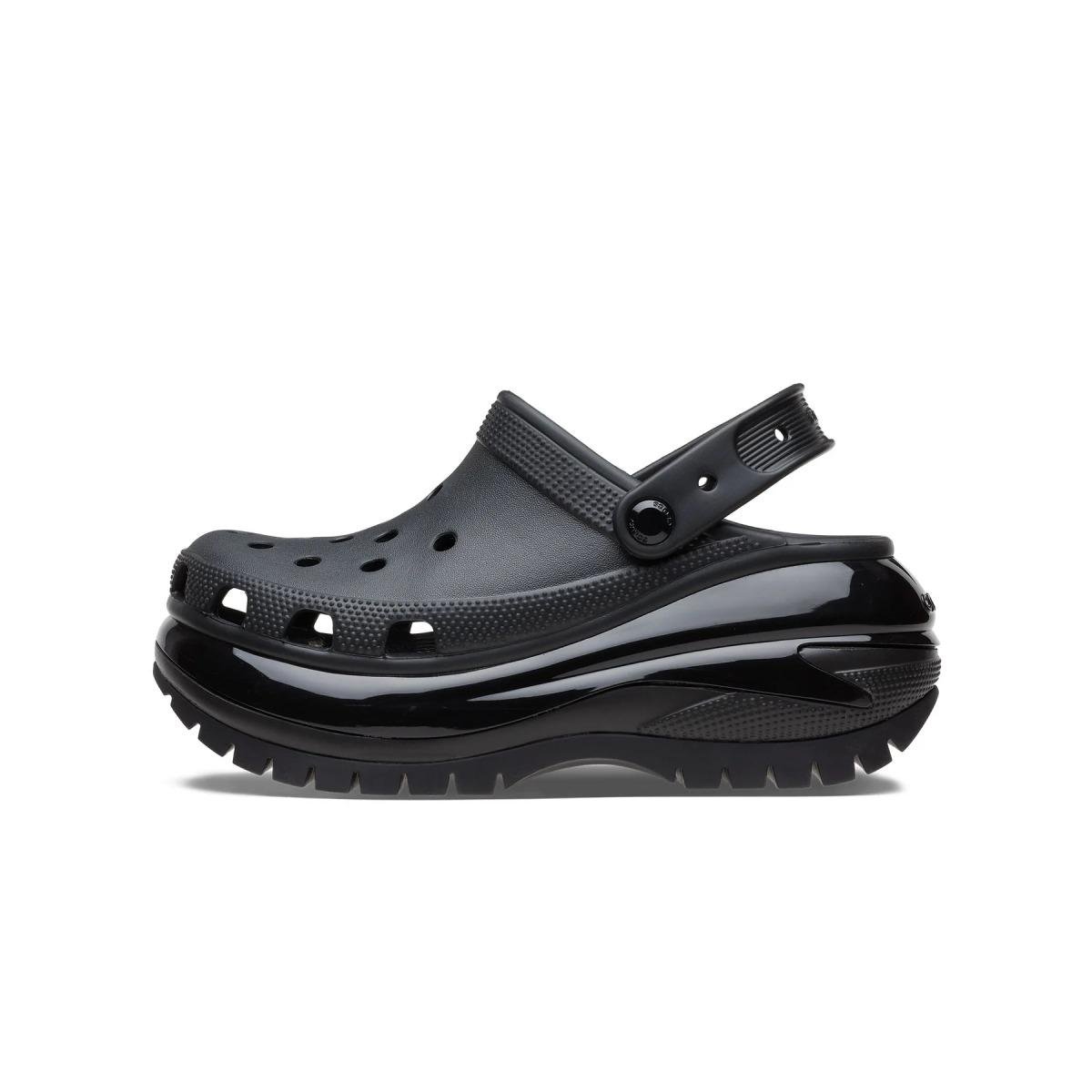 Сабо женские Crocs Mega Crush M7W9 р. 39 25,5 см Black (207988) - фото 3