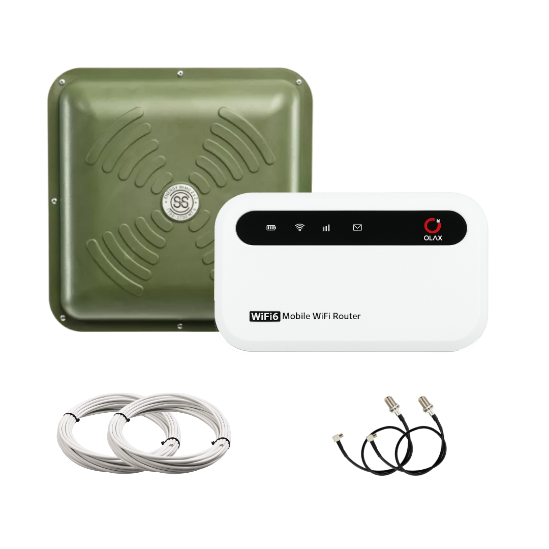 Роутер Olax 985 4G и антенна Energy MIMO 2х15 дБ 4G LTE