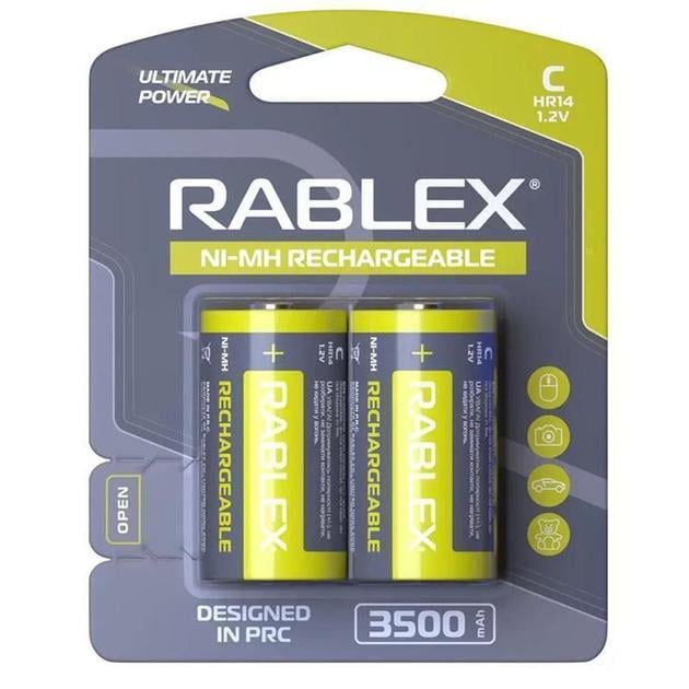 Акумулятор HR14/C Rablex 3500 mAh NiMH 2 шт.