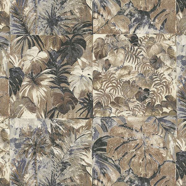 Виниловые обои Emiliana 1,06x10,05 м Коричневый (1028686)