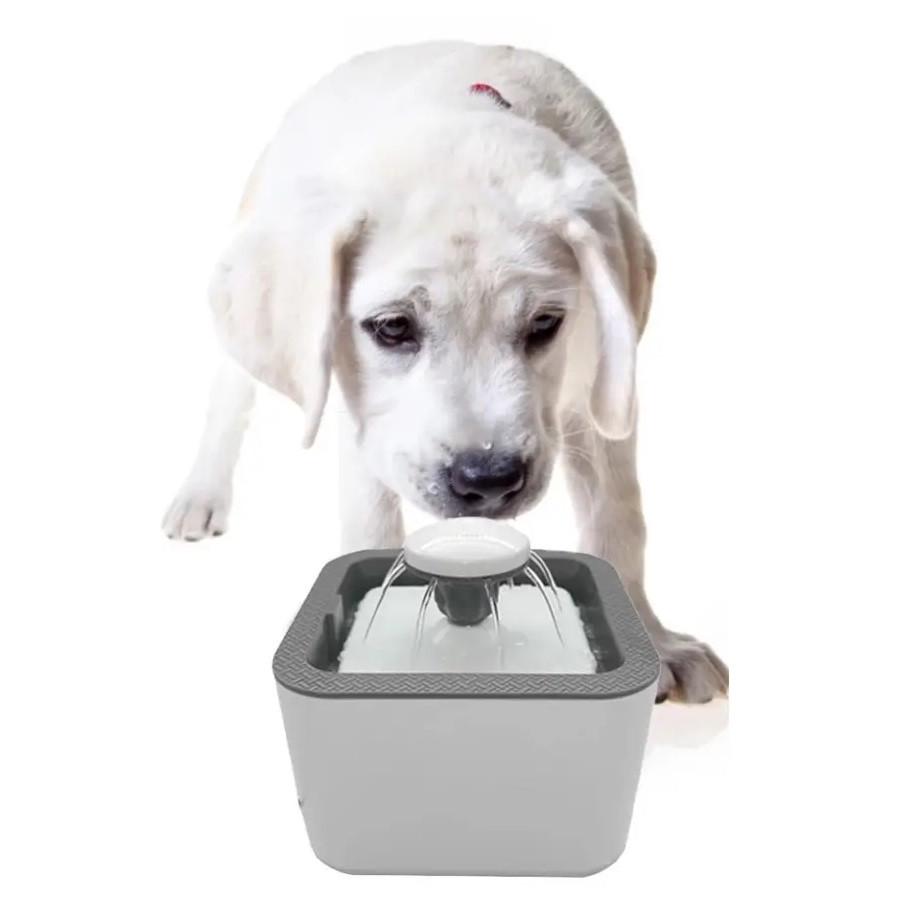 Поїлка-фонтан для тварин Pet Water Fountain автоматична USB White (3_03717) - фото 2