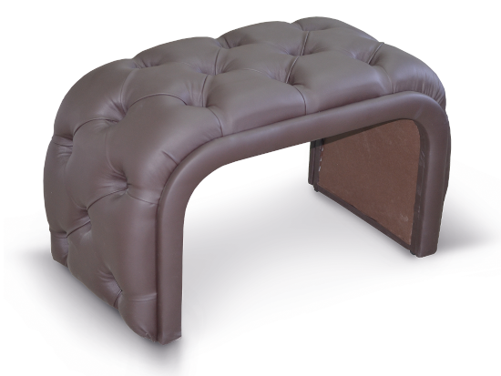 Банкетка м'яка 2 430х850 мм Бежевий