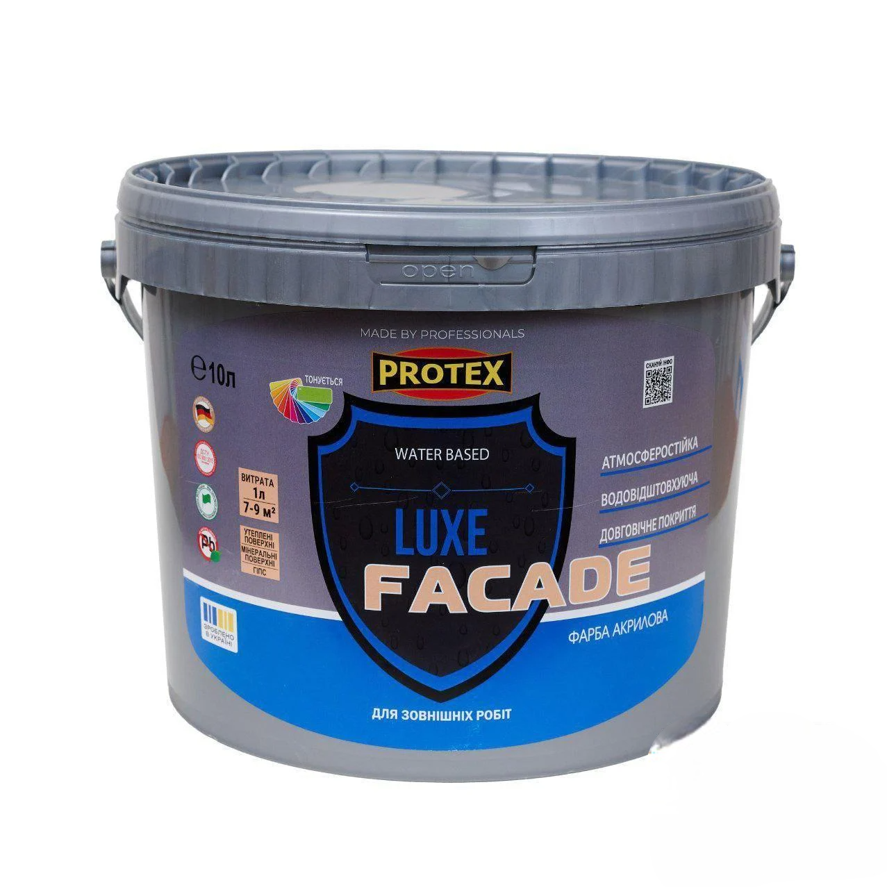 Краска акриловая Protex FACADE LUXE 10 л (3014750889)