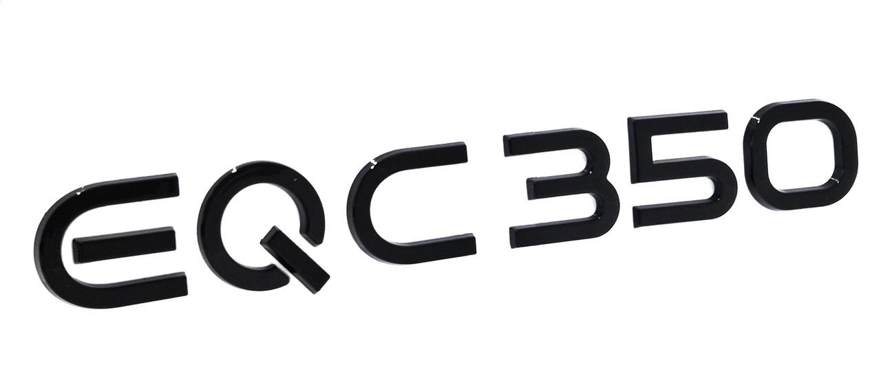Эмблема на багажник EQC350 Mercedes-Benz Black gloss (2768561218) Эмблема на багажник EQC350 Mercedes-Benz Black gloss (2768561218)