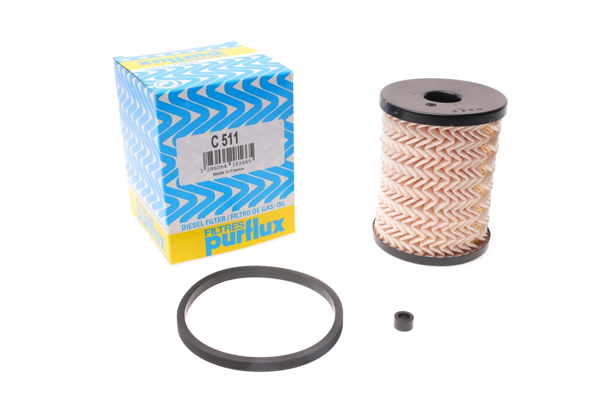 Фильтр топливный PURFLUX для Opel Combo 1,7DI/CDTI 01- (C511)