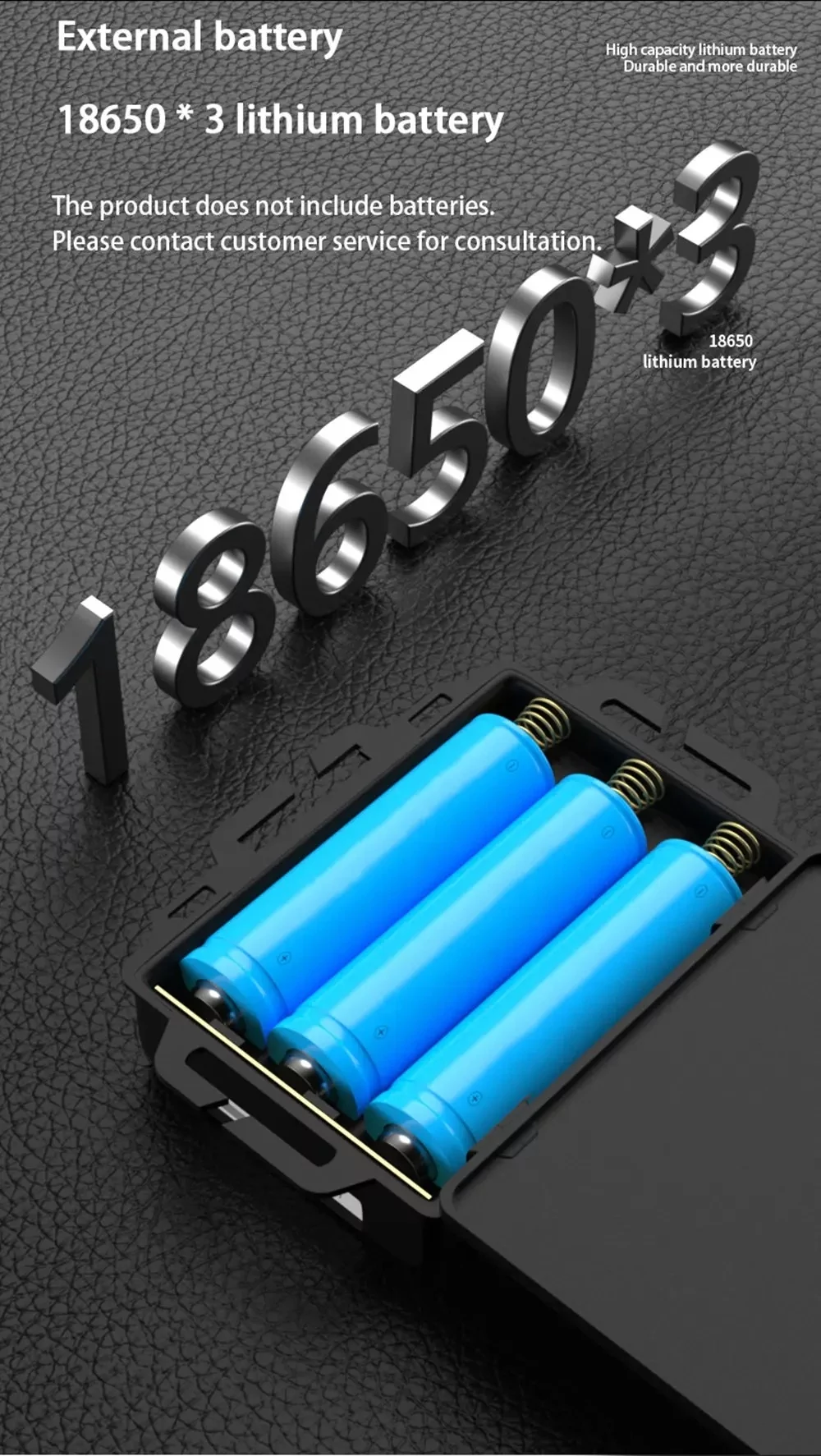 Ліхтар налобний TL-TD41 TG-60W 3x18650 Type-C з датчиком руху та функцією Power Bank (719265) - фото 10 Ліхтар налобний TL-TD41 TG-60W 3x18650 Type-C з датчиком руху та функцією Power Bank (719265) - фото 10