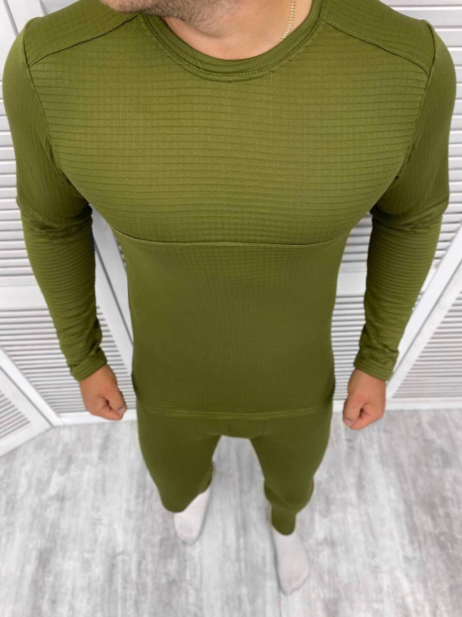 Термобелье Нато клетка К-1/3-1/-2 L Оливковый - фото 3 Термобелье Нато клетка К-1/3-1/-2 L Оливковый - фото 3