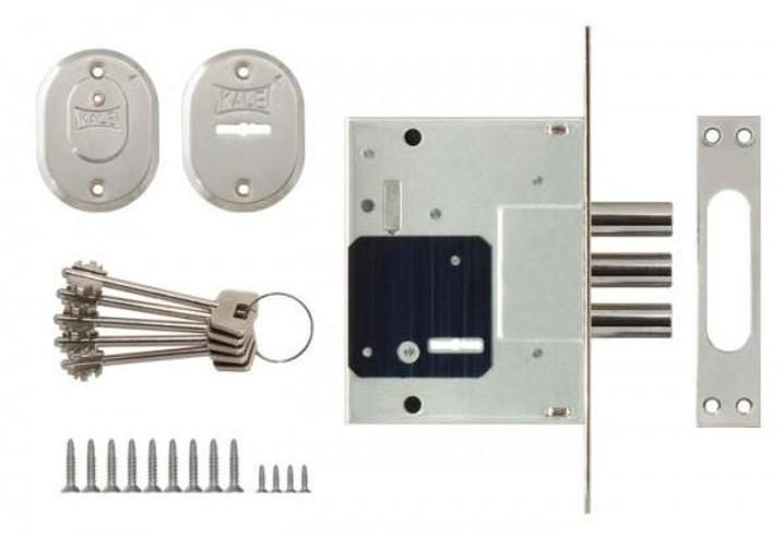 Замок сувальдный 257L 5 ключей 60 мм FP35 (1-30177) - фото 2 Замок сувальдный 257L 5 ключей 60 мм FP35 (1-30177) - фото 2