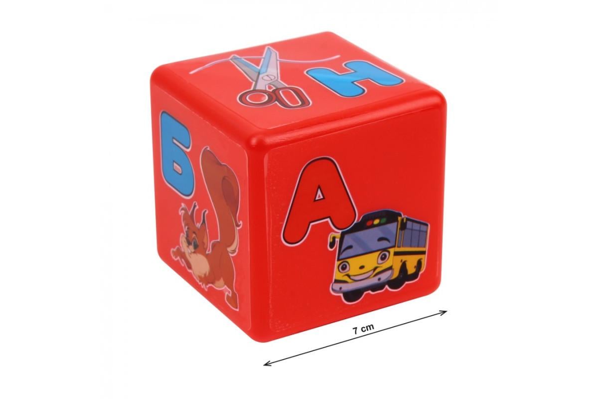 Кубики ТехноК "Абетка Веселка" (1806) - фото 4 Кубики ТехноК "Абетка Веселка" (1806) - фото 4
