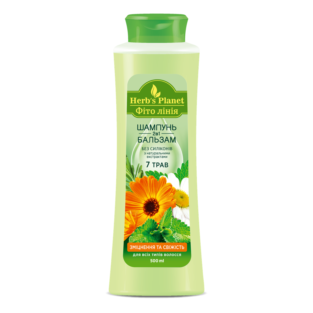 Шампунь-бальзам 2в1 Фито линия 7 трав 500 мл