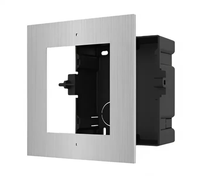 Рамка врізна монтажна Hikvision на 1 модуль DS-KD-ACF1/S (99-00003685)