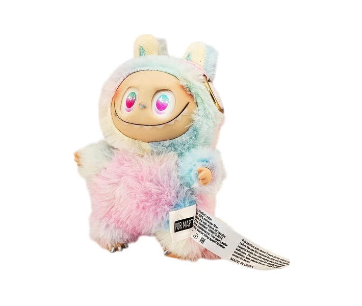 Мягкая игрушка-брелок POP MART The Monsters LABUBU Радужный Дракончик 17 см (2729469702)