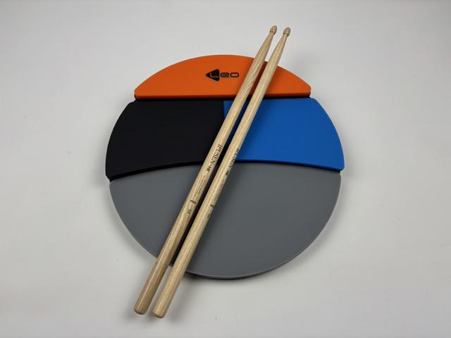 Пед тренувальний мультизонний LEO Drums 12" для барабанщика 30 см - фото 6 Пед тренувальний мультизонний LEO Drums 12" для барабанщика 30 см - фото 6