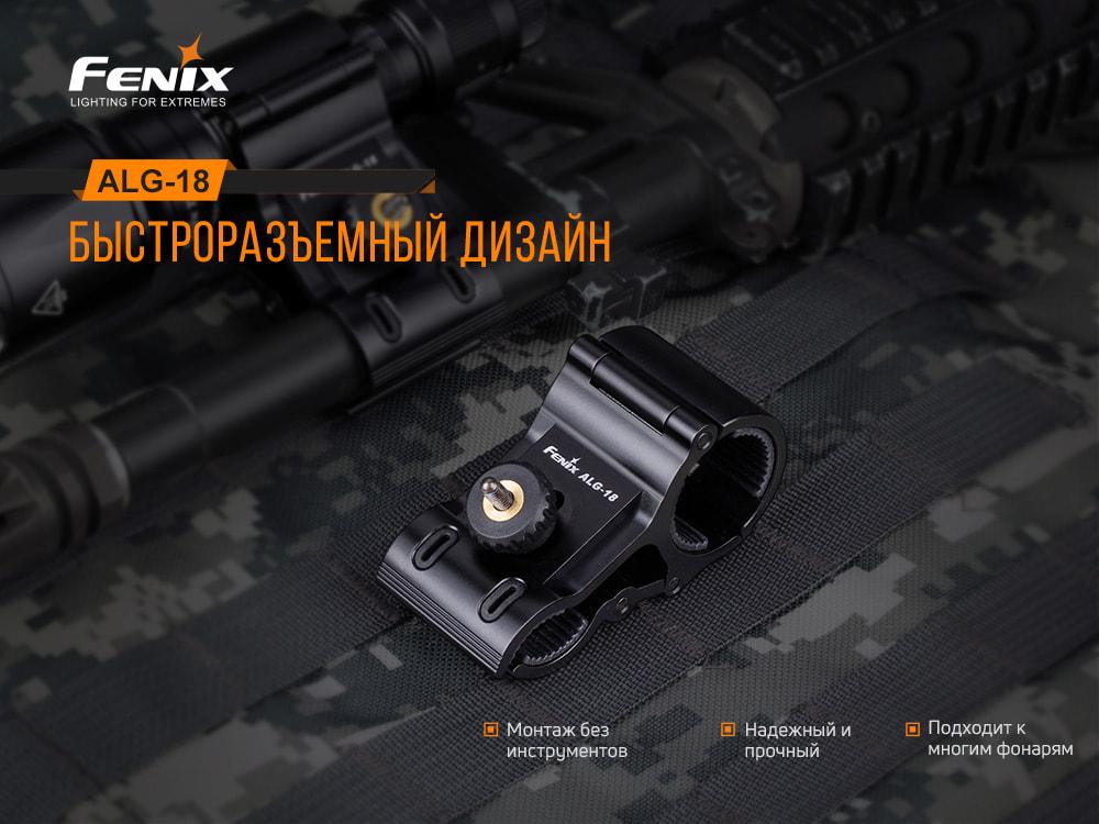 Кріплення на зброю Fenix ALG-18 для ліхтарів (13296138) - фото 4