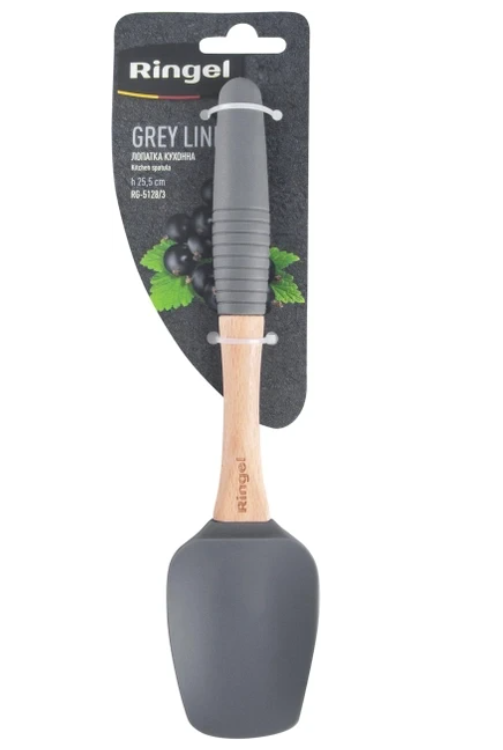 Лопатка кухонная Ringel Grey Line универсальная силиконовая 25,5 см (RG-5128/3)