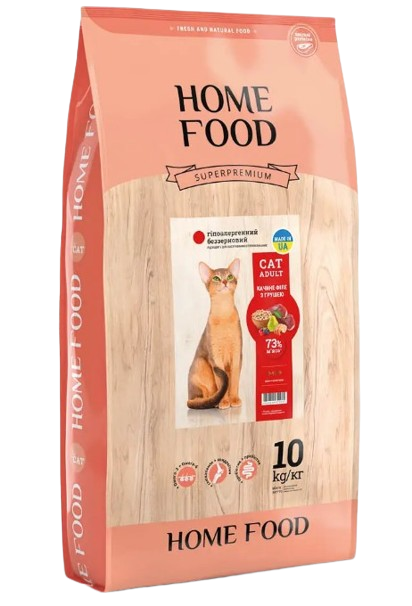 Корм сухий Hypoallergenic Grain-Free For Sterilised/Neutered Cats Качине філе з грушею 10 кг (3118100) - фото 1