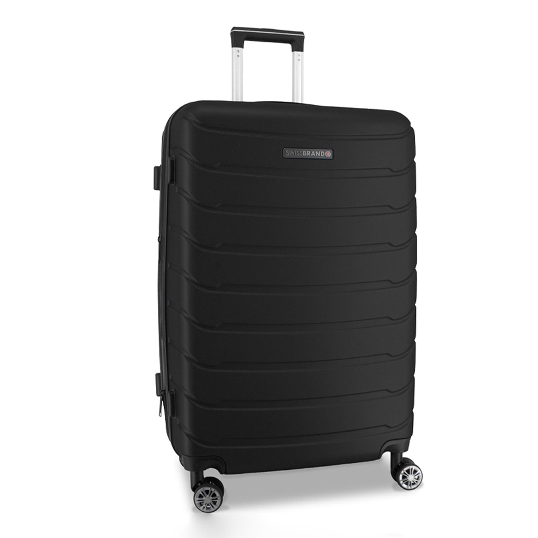 Чемодан Swissbrand Nashville M Black (SWB_LHNAS001M)