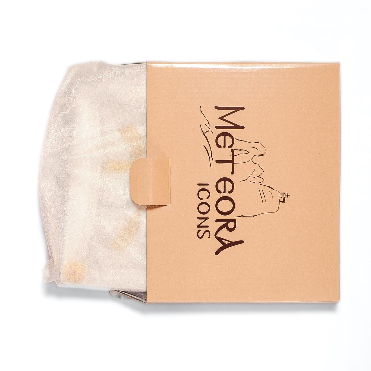 Ікона Семистрільна Божа Матір у срібній рамці позолочена 20х25 см - фото 3 Ікона Семистрільна Божа Матір у срібній рамці позолочена 20х25 см - фото 3