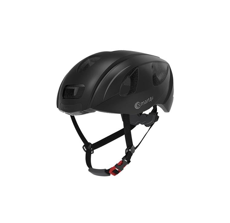Защитный шлем Smart4u R55 акустика/микрофон/сигналы поворотов и стопов/приложение/пульт BR80 M 55-59 см Black (19058)