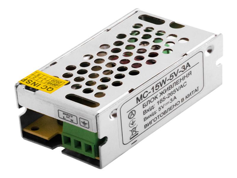 Блок питания 5 В 15 Вт IP20 (2800)