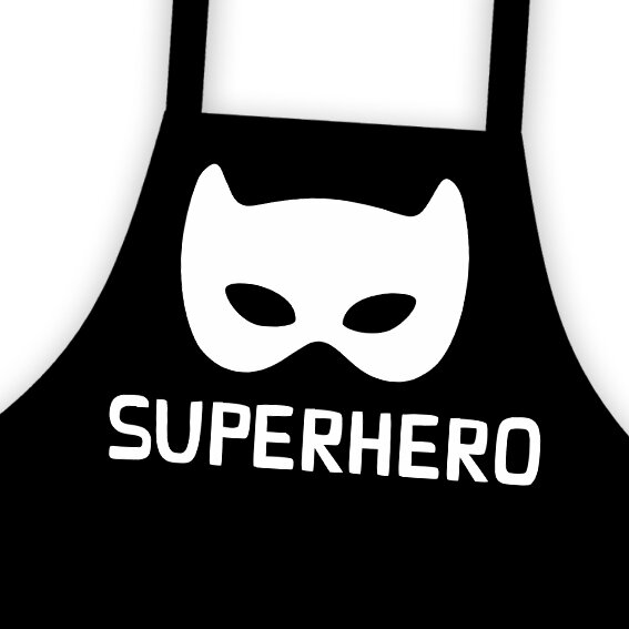 Фартук подростковый Superhero 64х44 см (FRTD_20M003)
