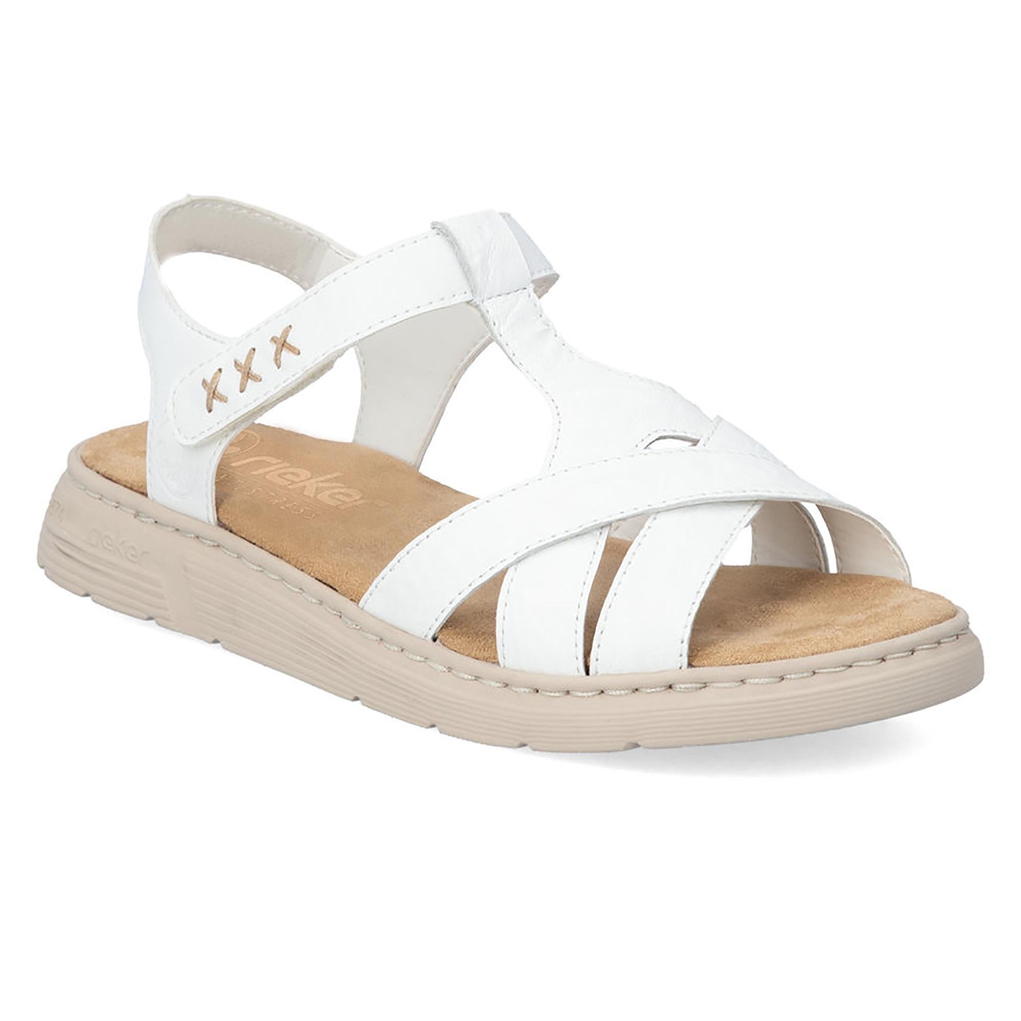 Босоножки женские летние RIEKER р. 37 Белый (060162-37)