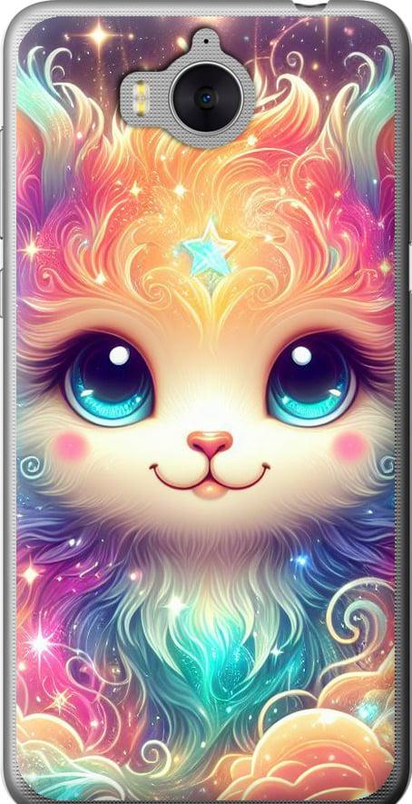 Чехол на Huawei Y5 2017 Сказочный котенок (5813t-992-42517) Чехол на Huawei Y5 2017 Сказочный котенок (5813t-992-42517)