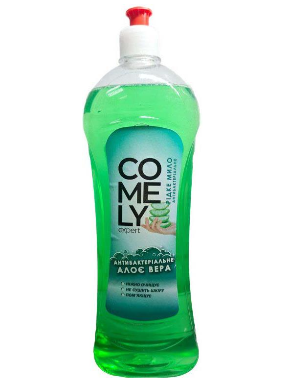 Мыло жидкое Comely Антибактериальное Алое Вера 1 л (11553)