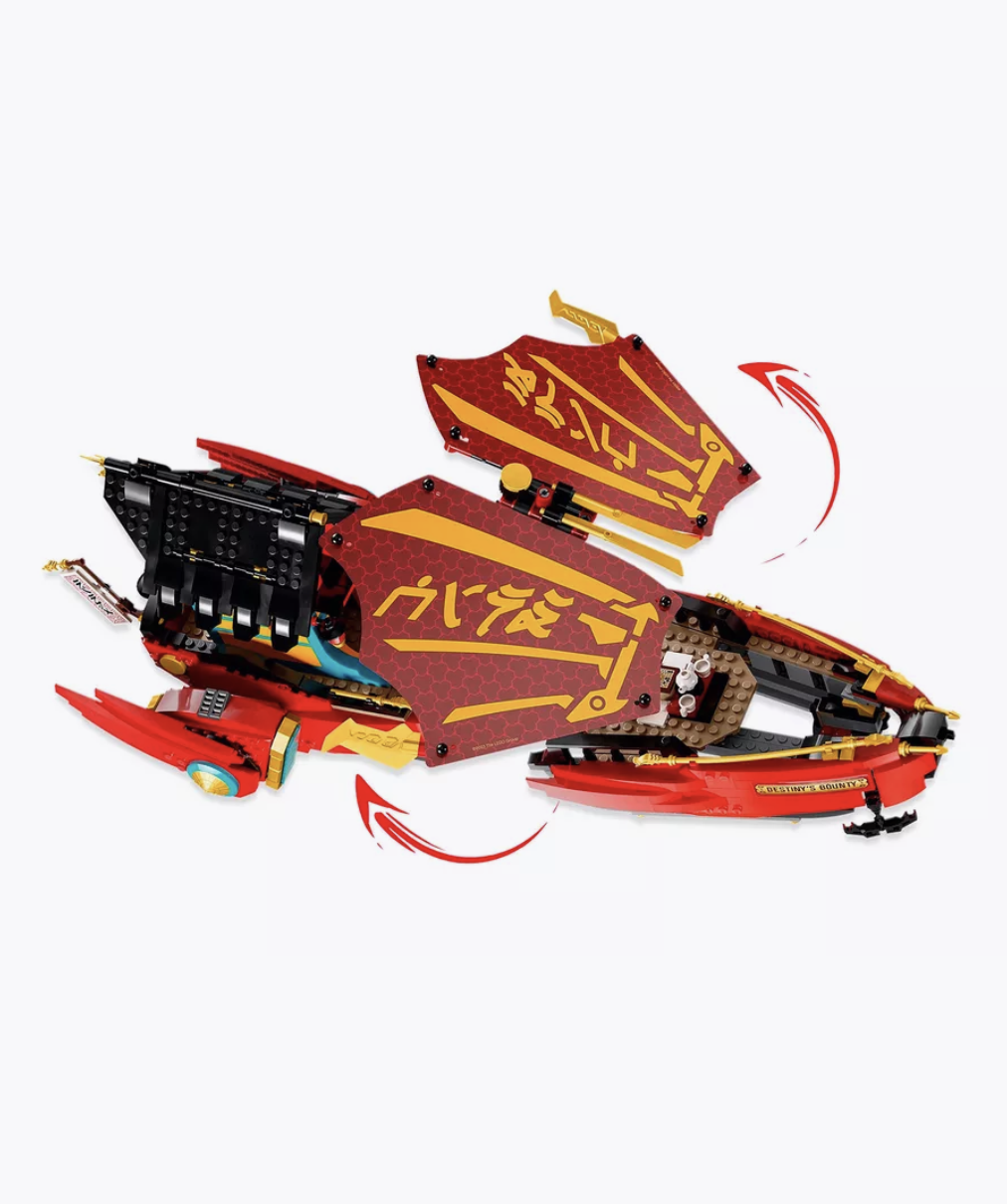 Конструктор Ninjago Подарок судьбы - гонка со временем 1749 деталей (2651827414) - фото 3 Конструктор Ninjago Подарок судьбы - гонка со временем 1749 деталей (2651827414) - фото 3