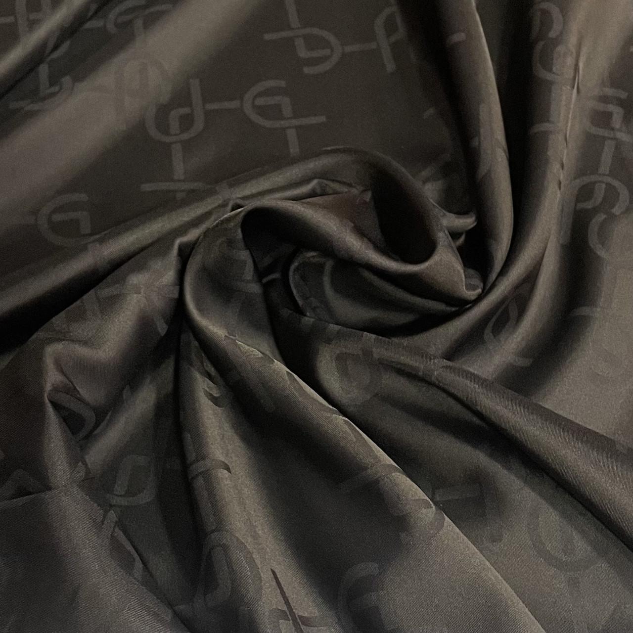 Ткань подкладочная стрейч Коричневый (24479434) - фото 2 Ткань подкладочная стрейч Коричневый (24479434) - фото 2