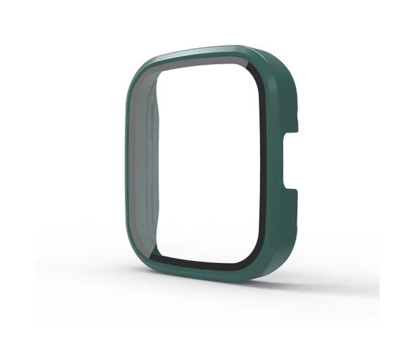 Чехол с защитным стеклом для смарт-часов Protective Cover with Glass для Xiaomi Redmi Watch 3 Зеленый