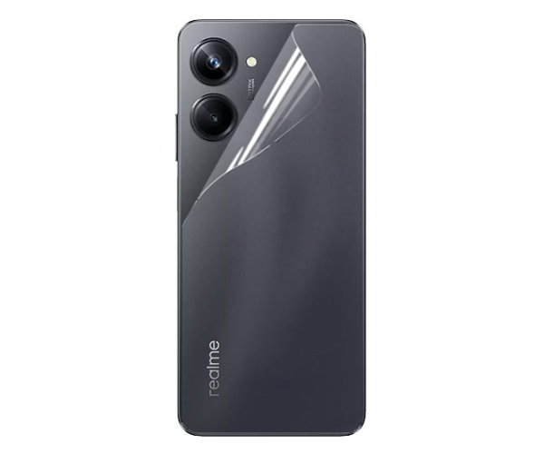 Пленка гидрогелевая противоударная Hydrogel Film для Realme 10 Pro на заднюю панель Transparent (PL-2598)