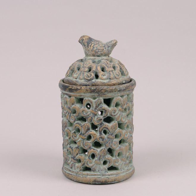 Підсвічник бетонний Flora 24 см (36566)