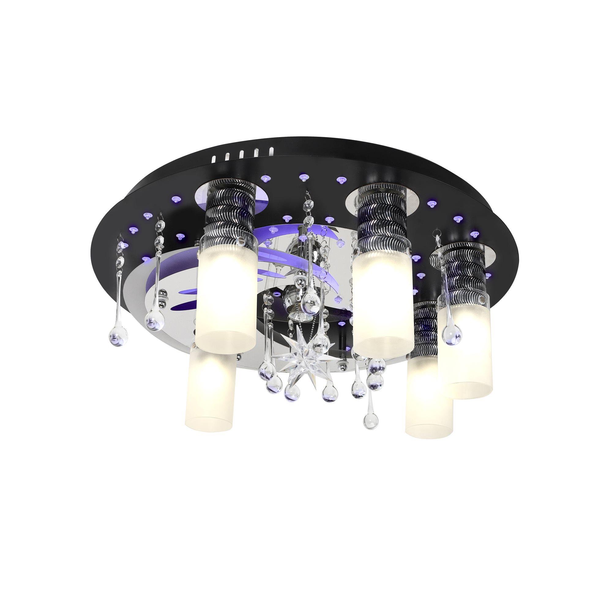 Люстра светодиодная космос Sirius B 0857/5+1 на 6 лампочек (000001814)