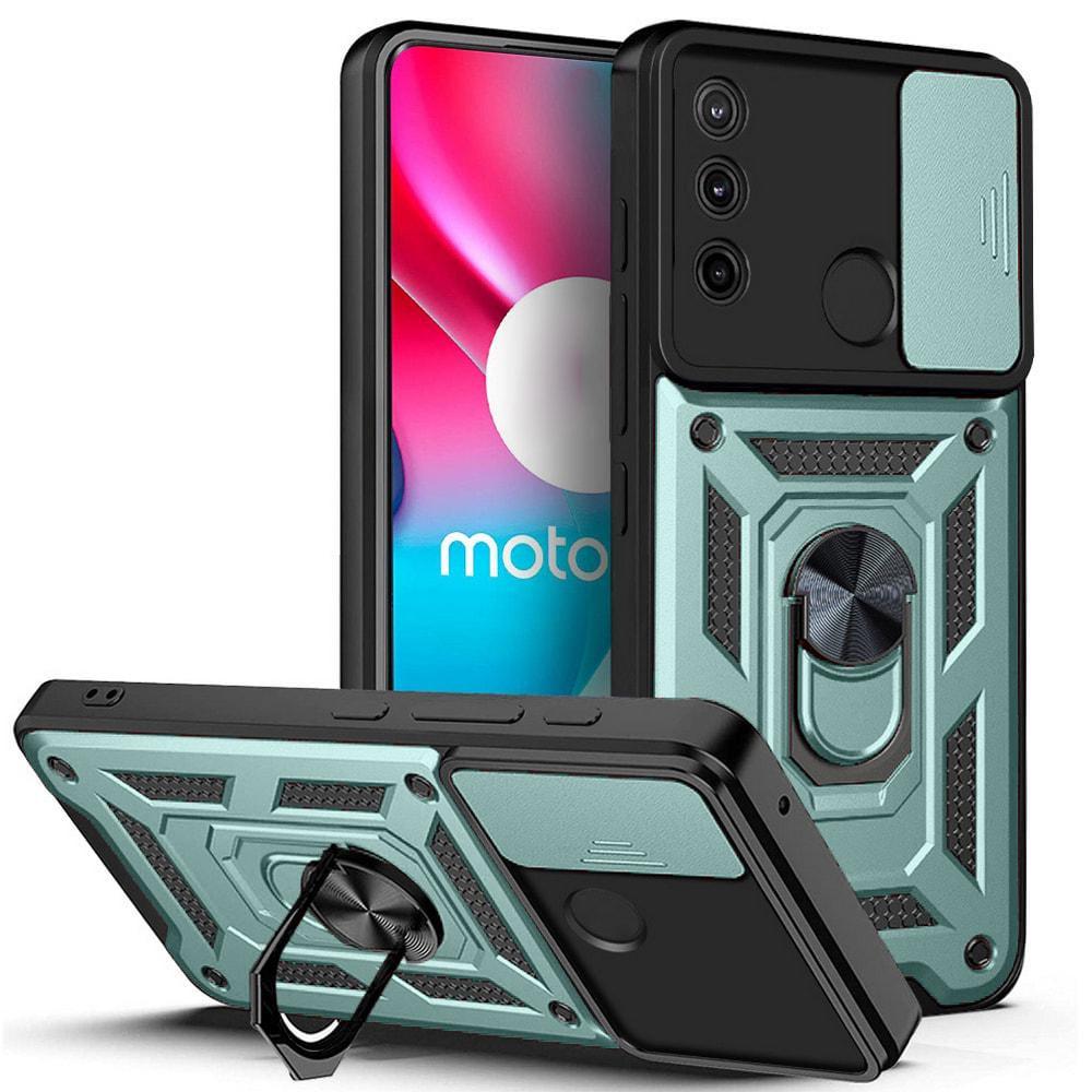 Чехол с защитой камеры 3DGuard Motorola E7i Power Mint (32452-14)