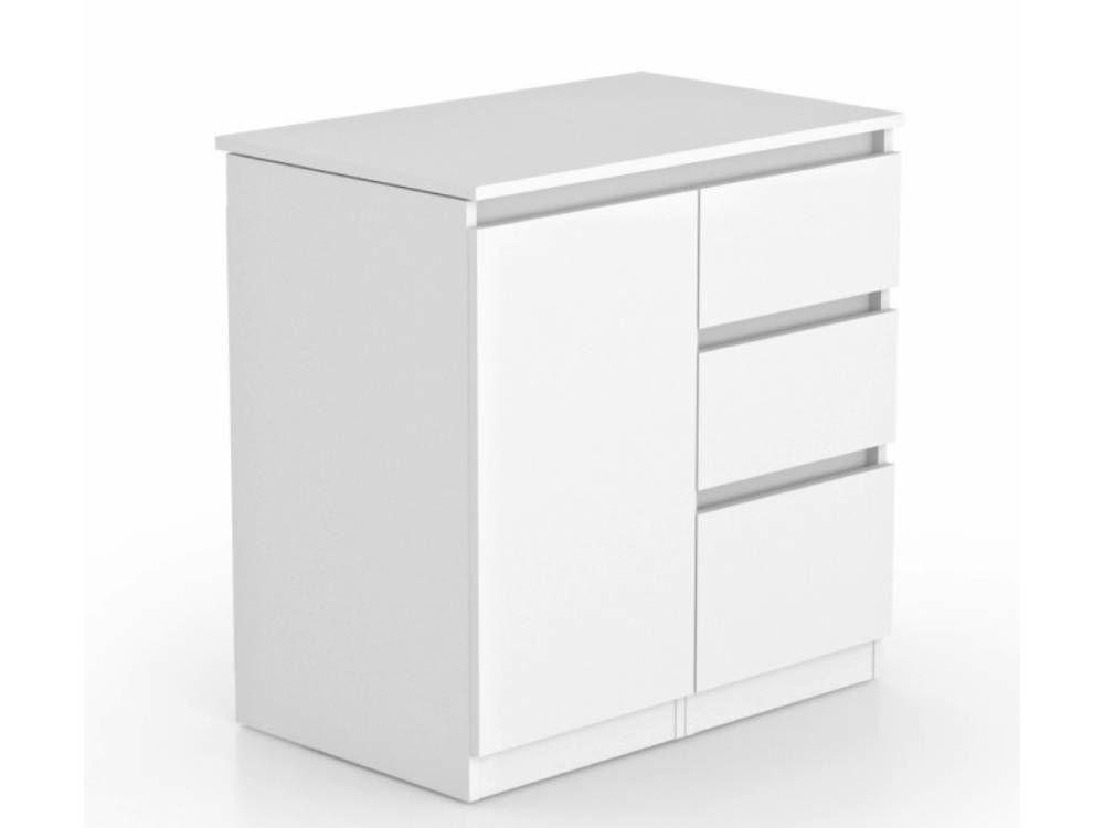 Стіл-комод трансформер Knap Frenzy World 143,2х45х75 см Білий (S202002201) - фото 2