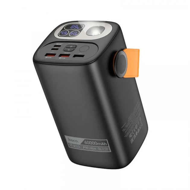 Повербанк Hoco DB160 Astrum PD100W fully compatible 60000 mAh Чорний (2850557583)