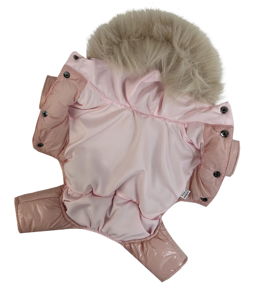 Комбінезон зимовий для собак дівчат Dogs Bomba р. 7 Рожевий - фото 3