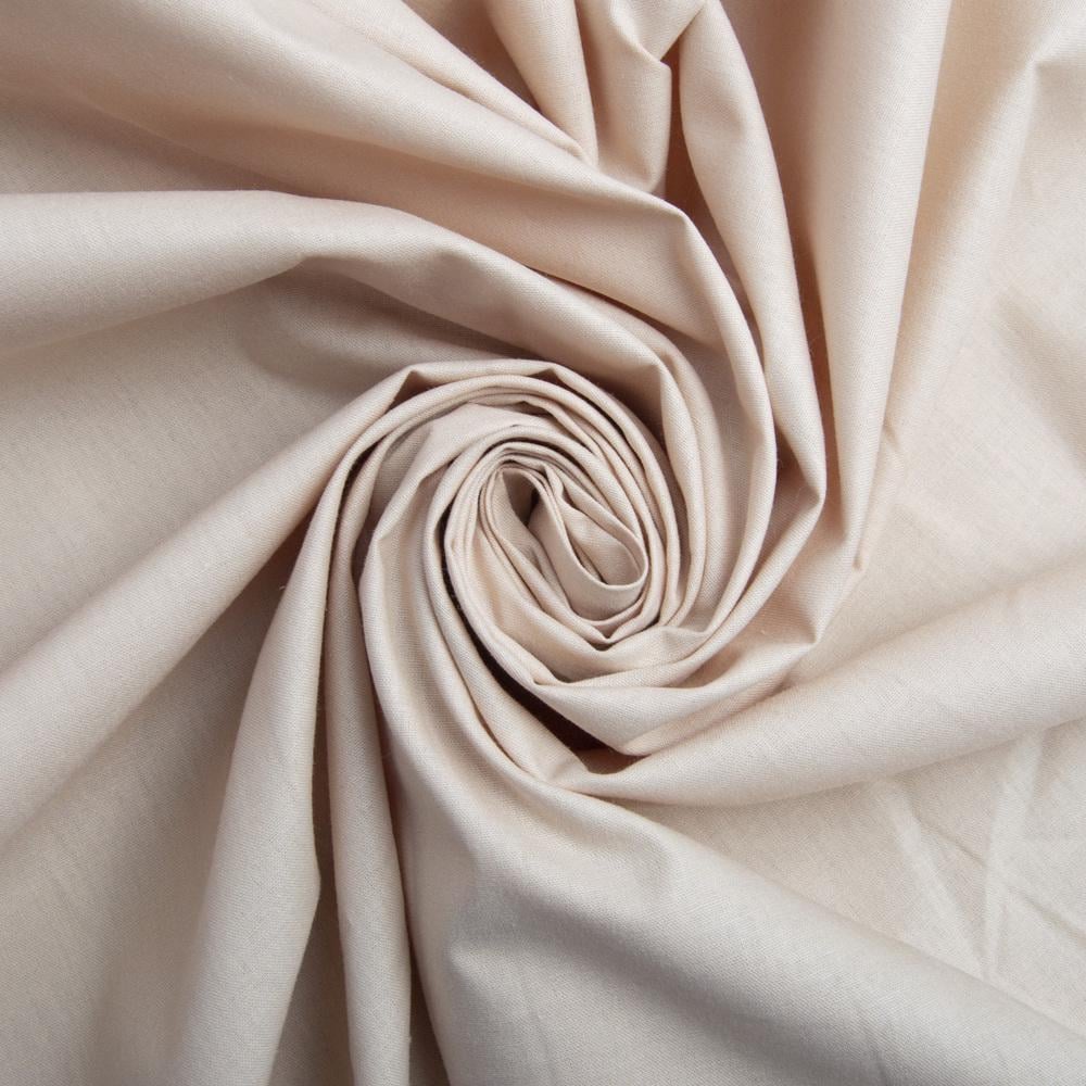 Тканина для постільної білизни V-61 бязь ранфорс 2,4 м Беж (22887)