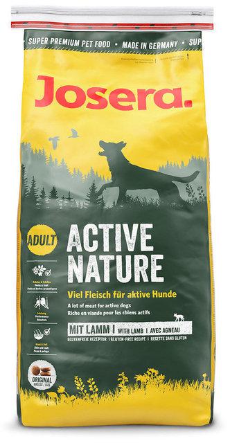 Сухой корм Josera Active Nature Fleisch & Reis 15 кг для активных собак с повышенным содержанием мяса