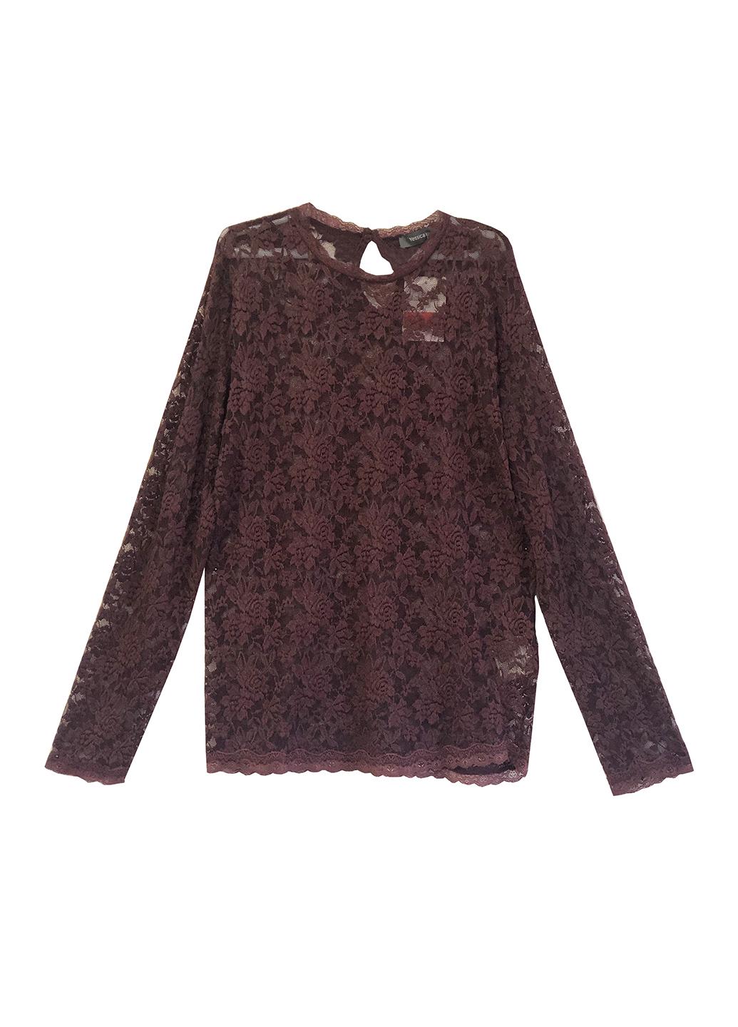 Лонгслив жіночий C&A M Бордовий (2127002b44)