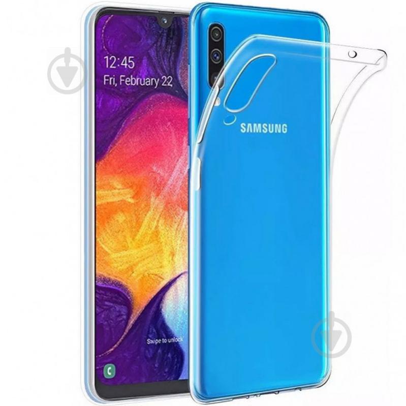 TPU чехол Epic Transparent 1,0mm для Samsung Galaxy A50 (A505F) / A50s / A30s Бесцветный (771095)