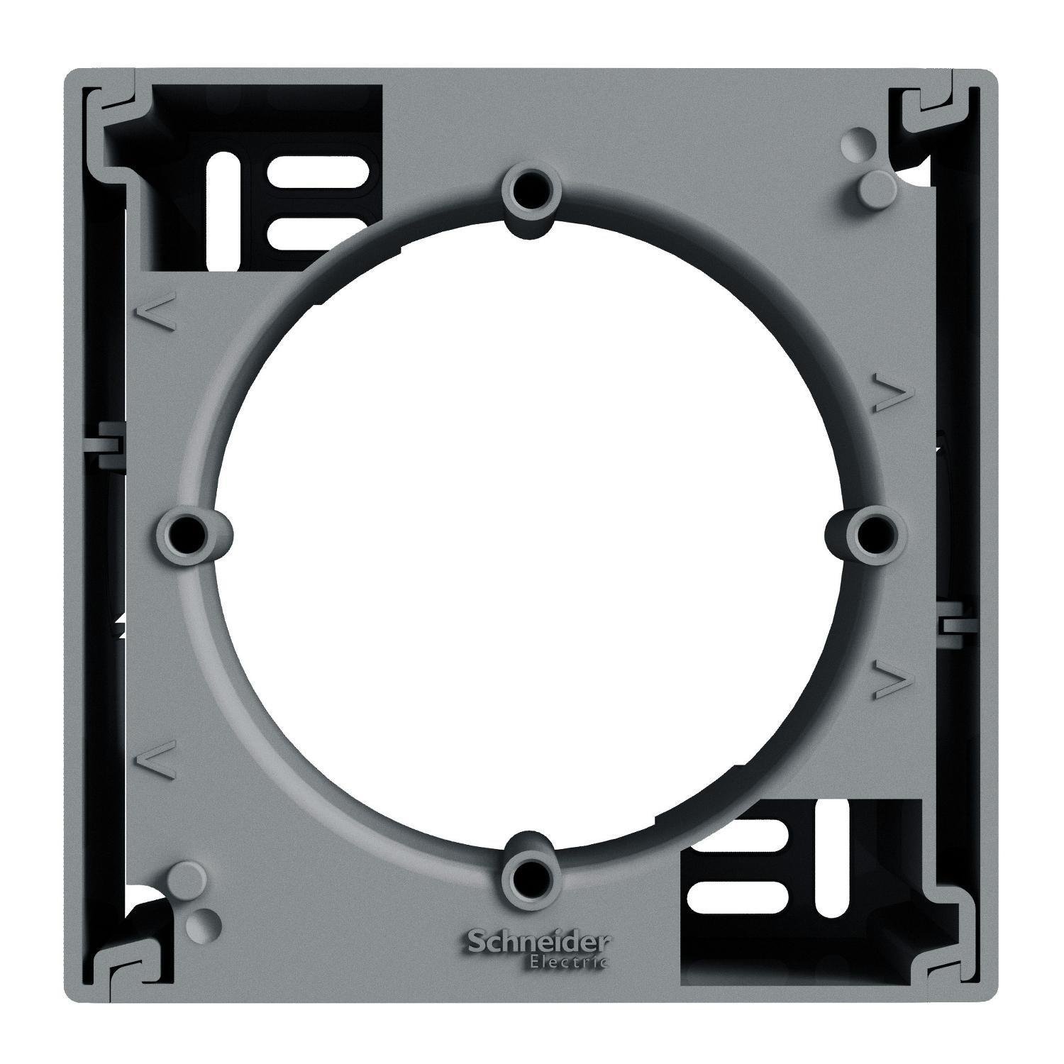Коробка одноместная Schneider Electric Asfora для наружного монтажа Стальной (EPH6100162) Коробка одноместная Schneider Electric Asfora для наружного монтажа Стальной (EPH6100162)