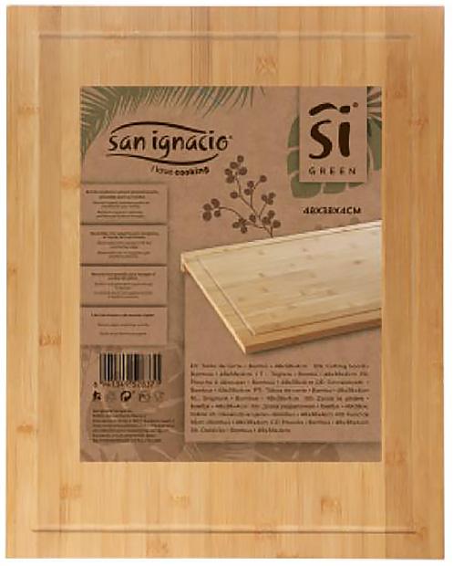 Дошка обробна San Ignacio Green 48x38x4 см бамбук (SG-4483)